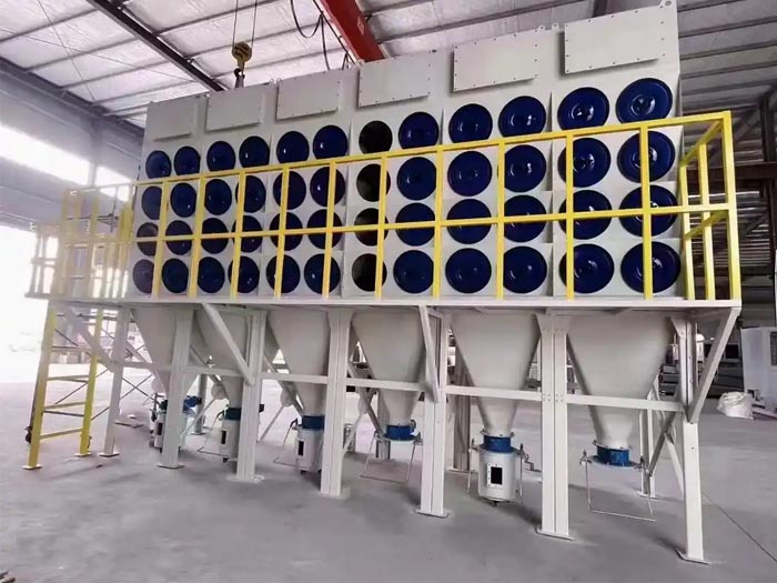 斜插式濾筒除塵器滄州藍(lán)鴻機(jī)械